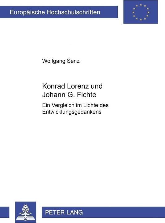 Energy Label Konrad Lorenz und Johann G. Fichte (Wolfgang Senz, 2004)