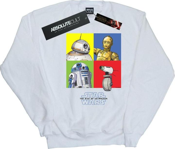 Produktbild Star Wars The Rise Of Skywalker Droid Squares Sweatshirt (XL)