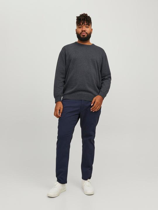Produktbild Jack & Jones Jjebasic Knit Crew Neck Noos Pls (XXL)