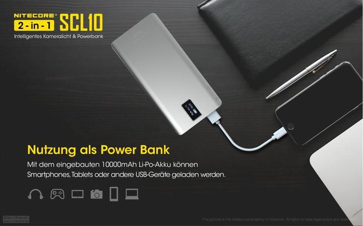 Produktbild Nitecore SCL10 Kameralicht (Weitere Dauerlichter)