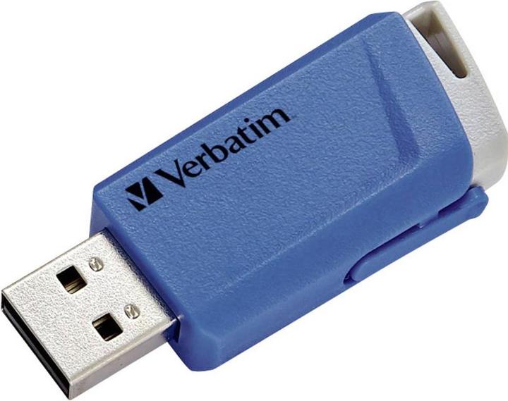 Produktbild Verbatim USB-Stick 2x 32GB 3.2 Store'n Click Gen1 rot/blau extern retail (32 GB, USB-A, USB 3.1)