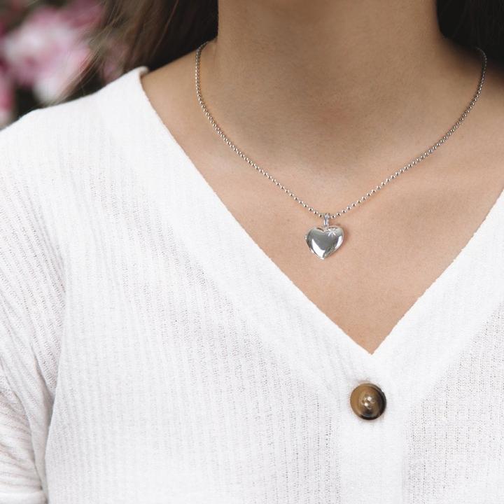 Image du produit Hot Diamonds Médaillon Memories en forme de coeur (Argent 925, 45 cm)