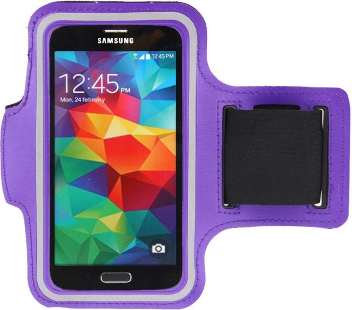 Produktbild König Design Tasche Armband für Samsung Galaxy S3 / S4 / S5 / S5 Neo Lila / Violett