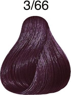 Actual product image Wella Colour Touch Vibrant Reds (3/66 dark brown violet-intensive)