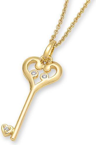 Actual product image Breuning COLLIER - BRILL. 0,03 Ct. H/si (750/18 K Gold)