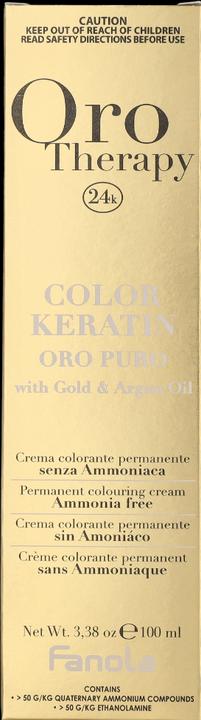 Image du produit Fanola Color Keratin Oro Puro 7/00 Rubio Intenso 100ml (7.00 Blonde intense)