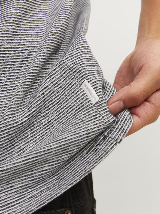 Actual product image Jack & Jones Single-coloured round neck T-shirt T-shirt (S)