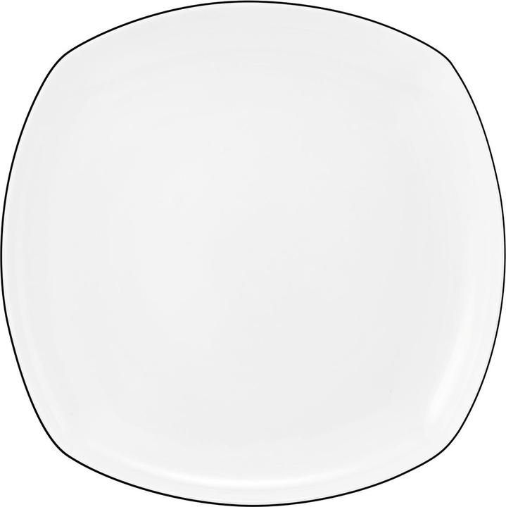 Produktbild Seltmann Speiseteller Lido 12 Stück, Weiss Schwarz (12 x, 26 cm)