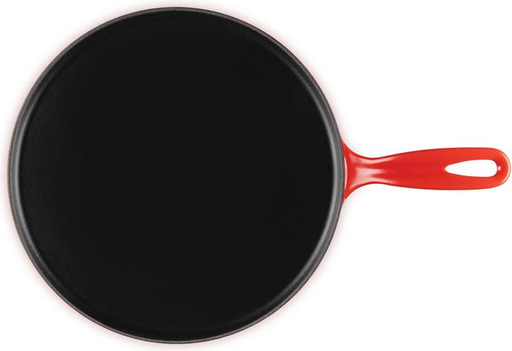 Actual product image Le Creuset Signature (27 cm, Crêpe pan, Cast iron)