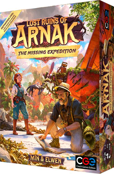 Produktbild Czech games edition Kennerspiel Ruinen von Arnak: Die verschollene Expedition (Deutsch)