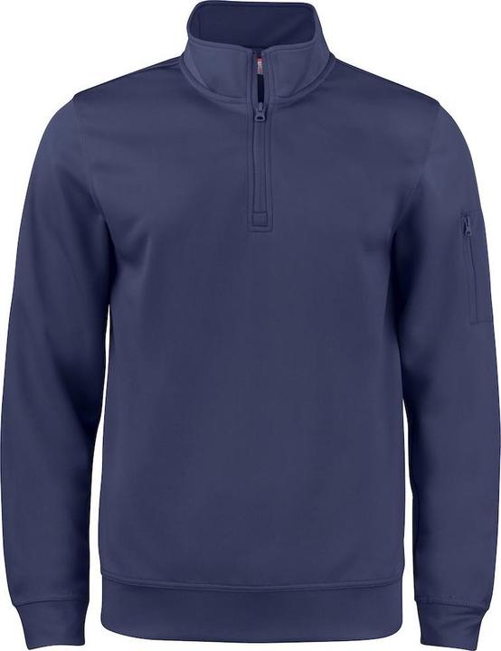Clique Basic Active Sweatshirt mit kurzem Reissverschluss