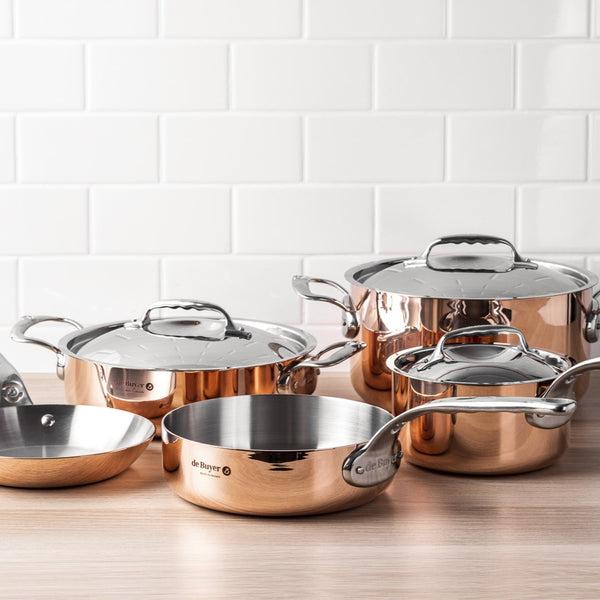 Actual product image de Buyer Prima Matera (20 cm, Casserole + Stewpot, Stainless steel, Copper)
