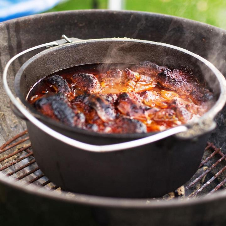 Produktbild ToCis Big BBQ Dutch-Oven Guernsey (3.7L, 10er Gusseisen)