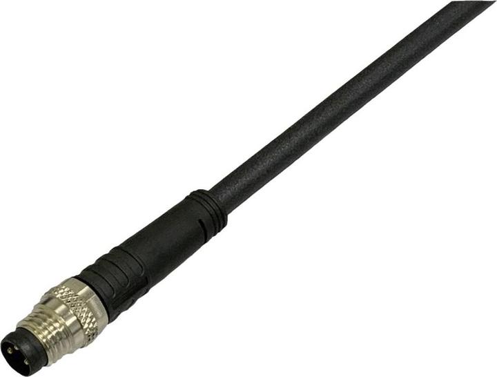 Immagine prodotto BKL Electronic 2700020 Cavo di collegamento sensore/attuatore con spina M8, diritto 10 m Po