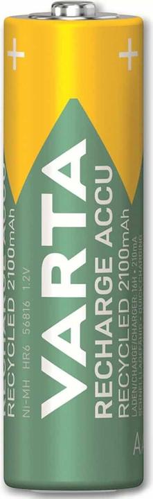 Produktbild Varta Recharge Accu Recycled (4 Stk., AA, 2100 mAh)