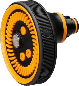 Fiskars Spray gun head for multi-shower heads, 5 functions, infinitely variable flow, universal