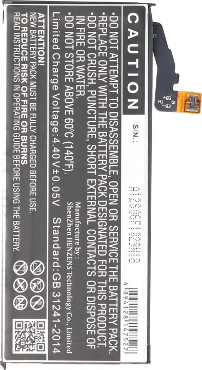 AccuCell Akku Sony XPERIA XZ1