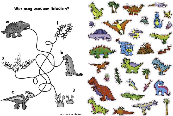 Actual product image 555 Dinosaur stickers