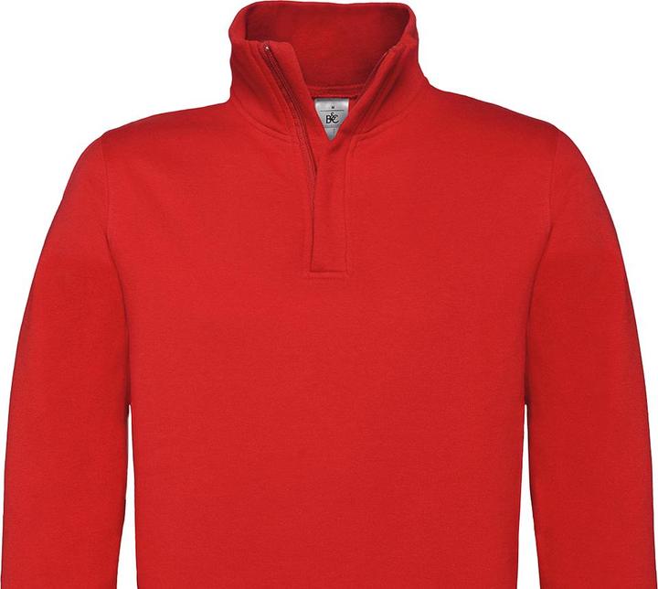 Immagine prodotto B&C Felpa uomo ID.004 Cotone Quarter Zip (M)