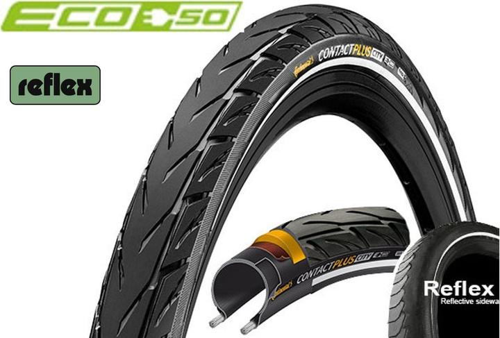 Produktbild Continental Contact Plus City (28 x 1 3/8 x 1 5/8, 37-622)