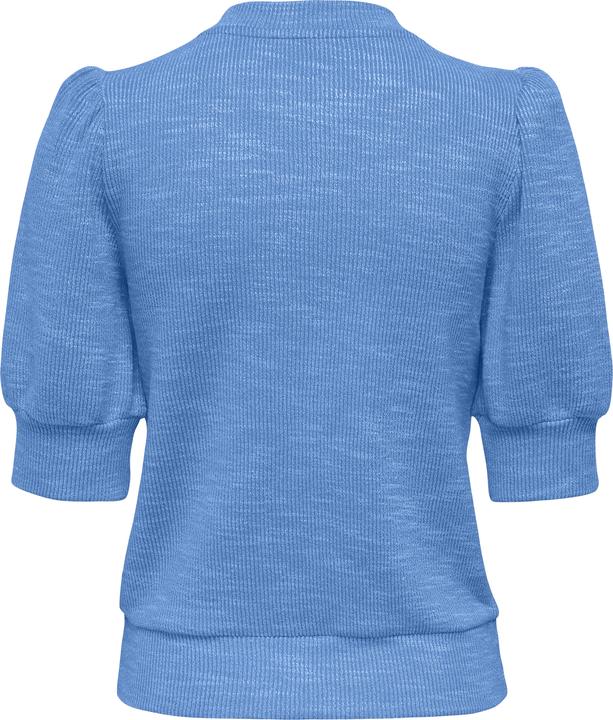 Image du produit Only Coupe normale Col rond Manches smockées Haut de manches bouffantes (XS)