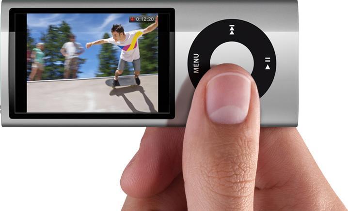 Produktbild Apple iPod nano, Generation 5, 8GB, Silber, Videokamera
