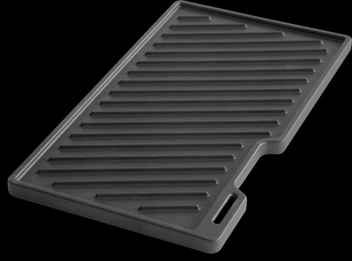 Actual product image Burnhard Cast iron reversible plate FRED 41.5 x 23.5 x 2 cm