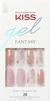 Immagine prodotto KISS Unghie da incollare Unghie fantasia glam - Sogni 28 pezzi