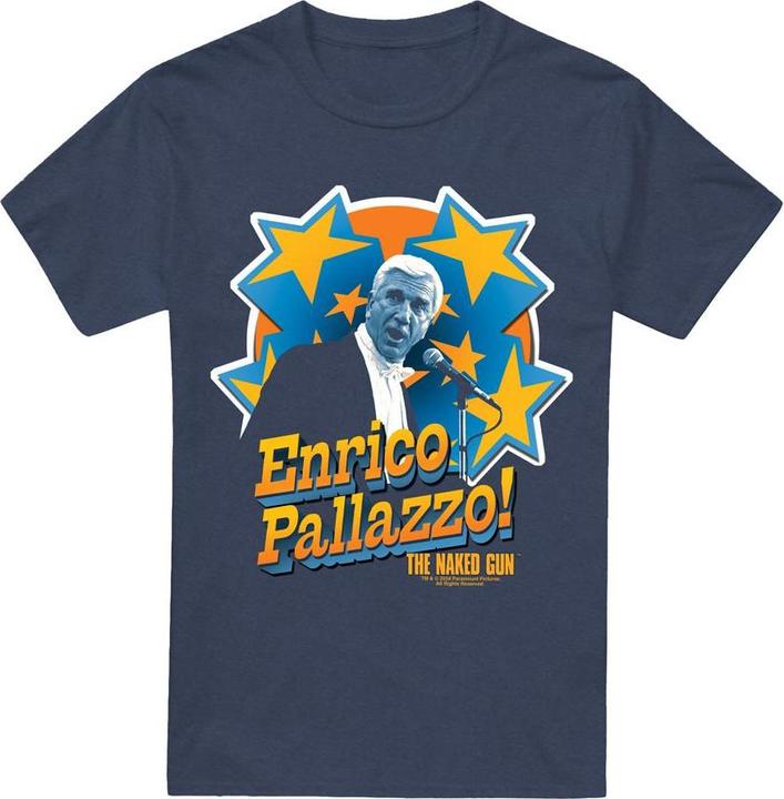 Actual product image The Naked Gun Unisex Adult It's Enrico Pallazzo T-Shirt (S)