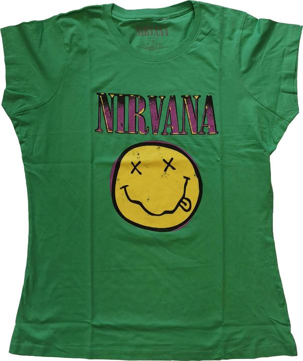 Immagine prodotto Nirvana Xerox Smiley Rosa (Donna) (L)