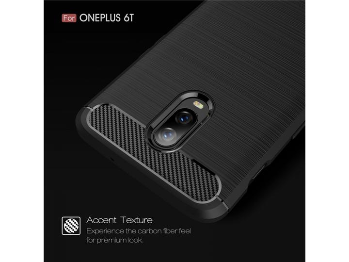 Immagine prodotto Screenguard Cover OnePlus 6T Carbon Brushed Soft TPU (OnePlus 6T)