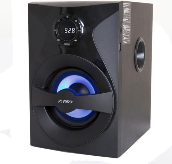 Actual product image Fenda Multimedia Bluetooth Speakers F&D F380X (2.1 Channel Surround, 54W, 110Hz-20KHz, Subwoofer: 30