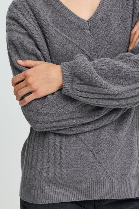 Produktbild B.young BYMEDI VNECK JUMPER 20815667 (XS)