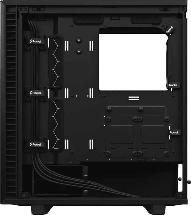 Actual product image Fractal Define 7 Compact Black TG Light (ATX, mATX, Mini-ITX)