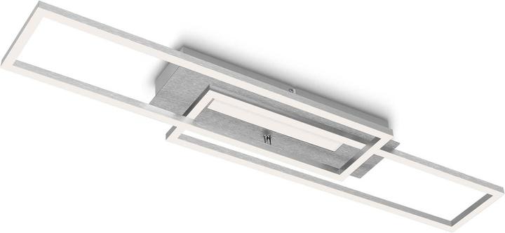 Actual product image Briloner LED ceiling light, brushed aluminum, LED/40W (4400 lm)