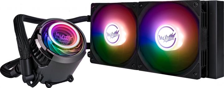Actual product image Valkyrie Chłodzenie wodne Jarn 240 ARGB Czarne