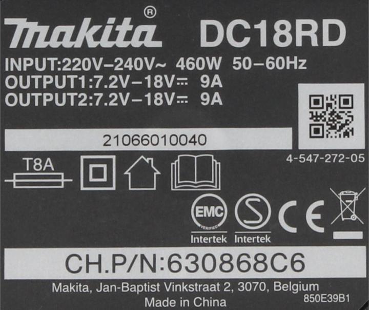 Actual product image Makita Power Source Kit (18 V)
