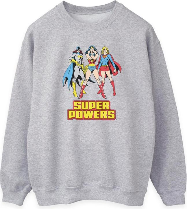 Image du produit Superhero Girls Sweatshirt Womens/Ladies Super Power Wonder Woman (L)
