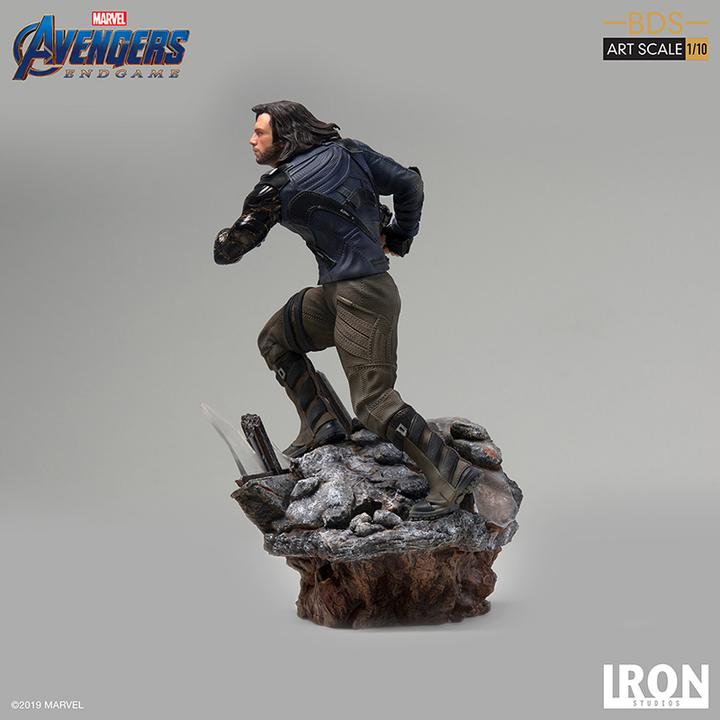 Actual product image Iron Studios Avengers Endgame "Winter Soldier" 1/10 Art Scale Statue
