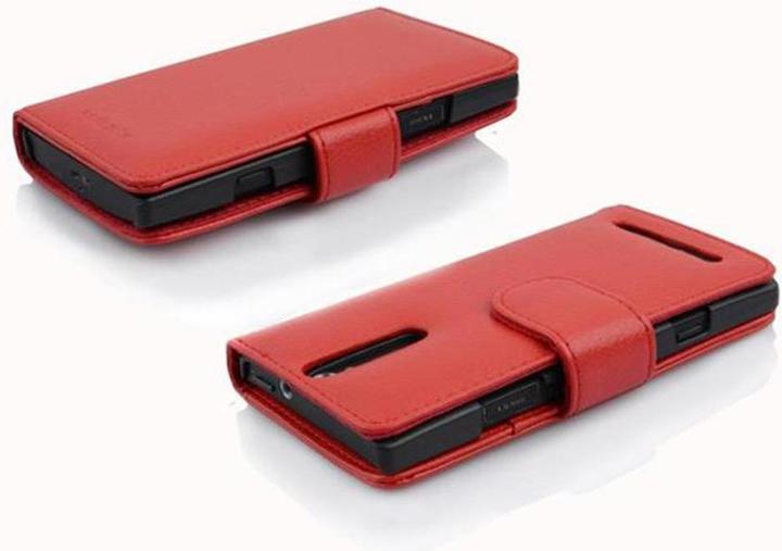 Produktbild Cadorabo Book mit Struktur Cover (Sony Xperia S)