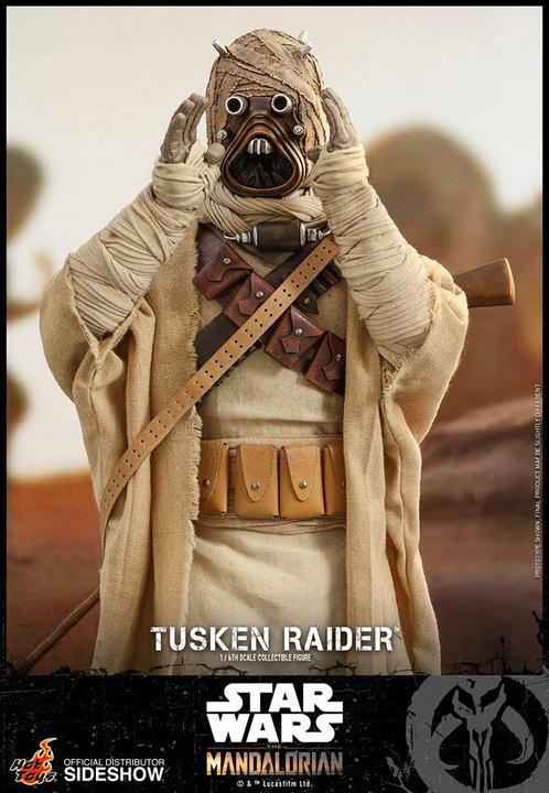 Actual product image Hot Toys Star Wars - The Mandalorian "Tusken Raider" 1/6 Scale Figure