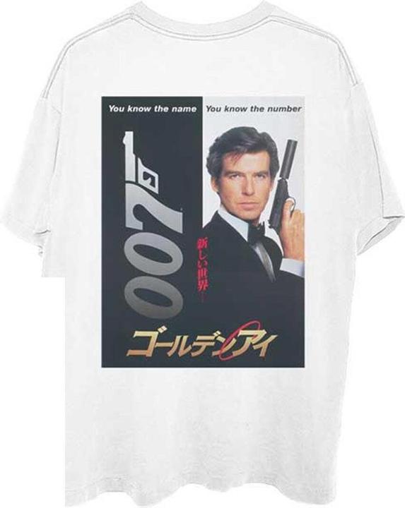 Produktbild James Bond Unisex Adult GoldenEye Japanese Poster T-Shirt (XL)