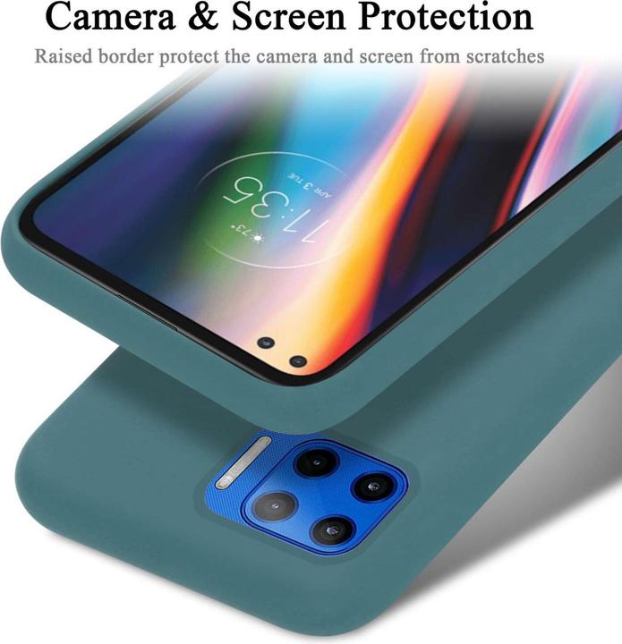Immagine prodotto Cadorabo Custodia per Motorola MOTO G 5G PLUS TPU Liquid Silicone Case (Motorola Moto G 5G Plus)