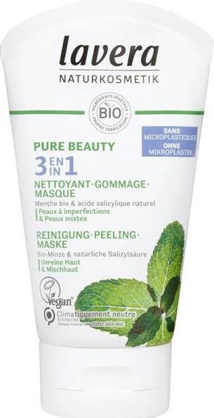Image du produit Lavera Nettoyage 3 en 1 de Pure Beauty (125 ml)
