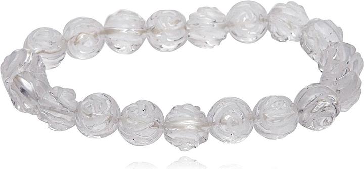 Actual product image Leyda Bracelet Rock Crystal (18 cm, Stone)
