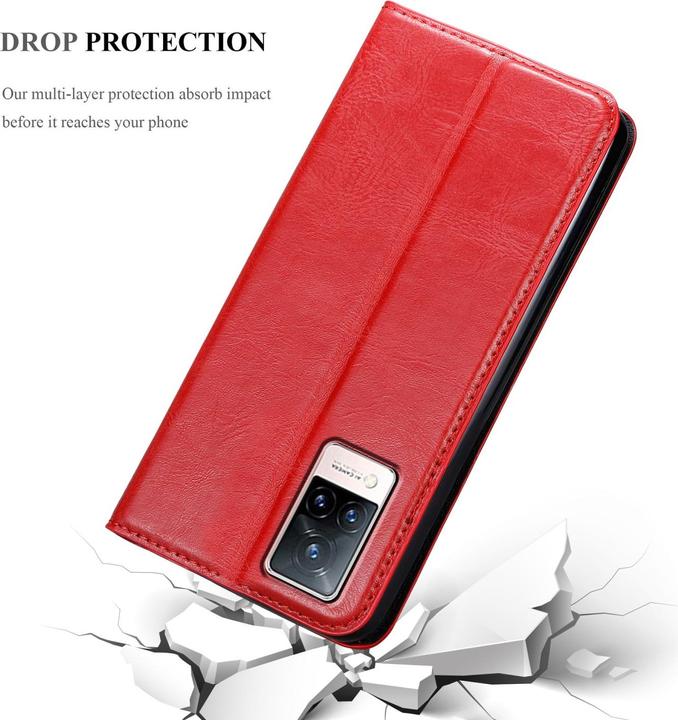 Immagine prodotto Cadorabo Libro Invis. Coperchio magnetico (Vivo V21)