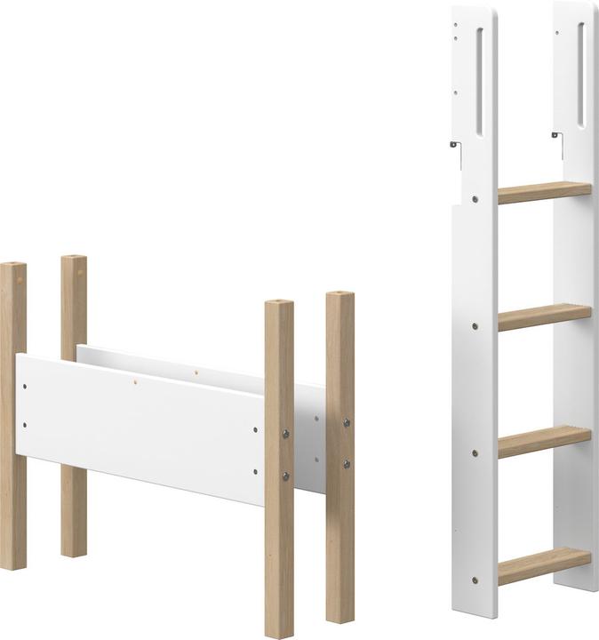 Flexa Scala dritta e pali Nor per letto medio-alto