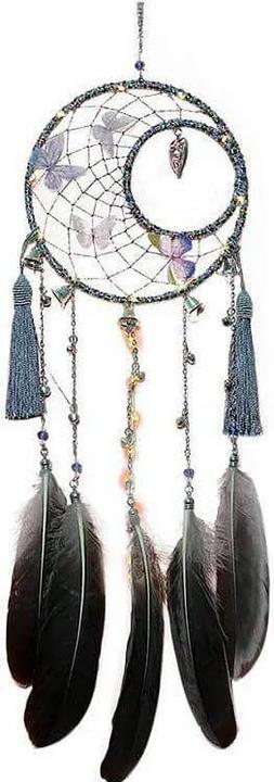 Actual product image Cover-Discount DIY Dreamcatcher LED Butterflies Craft Set