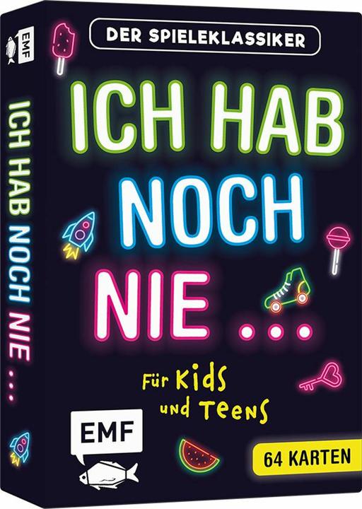 Actual product image Card game: I have never... - for kids and teens (German)