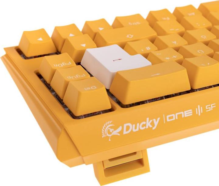 Produktbild Ducky One 3 Yellow SF gaming keyboard, RGB LED - MX black (DE, Kabelgebunden)